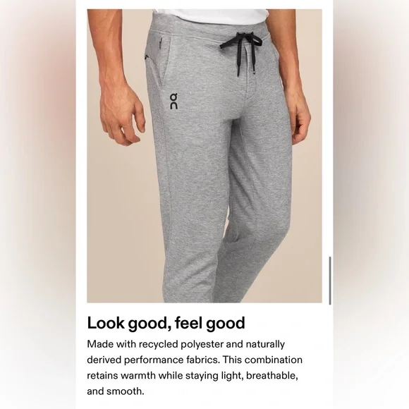 On Running Blue Joggers